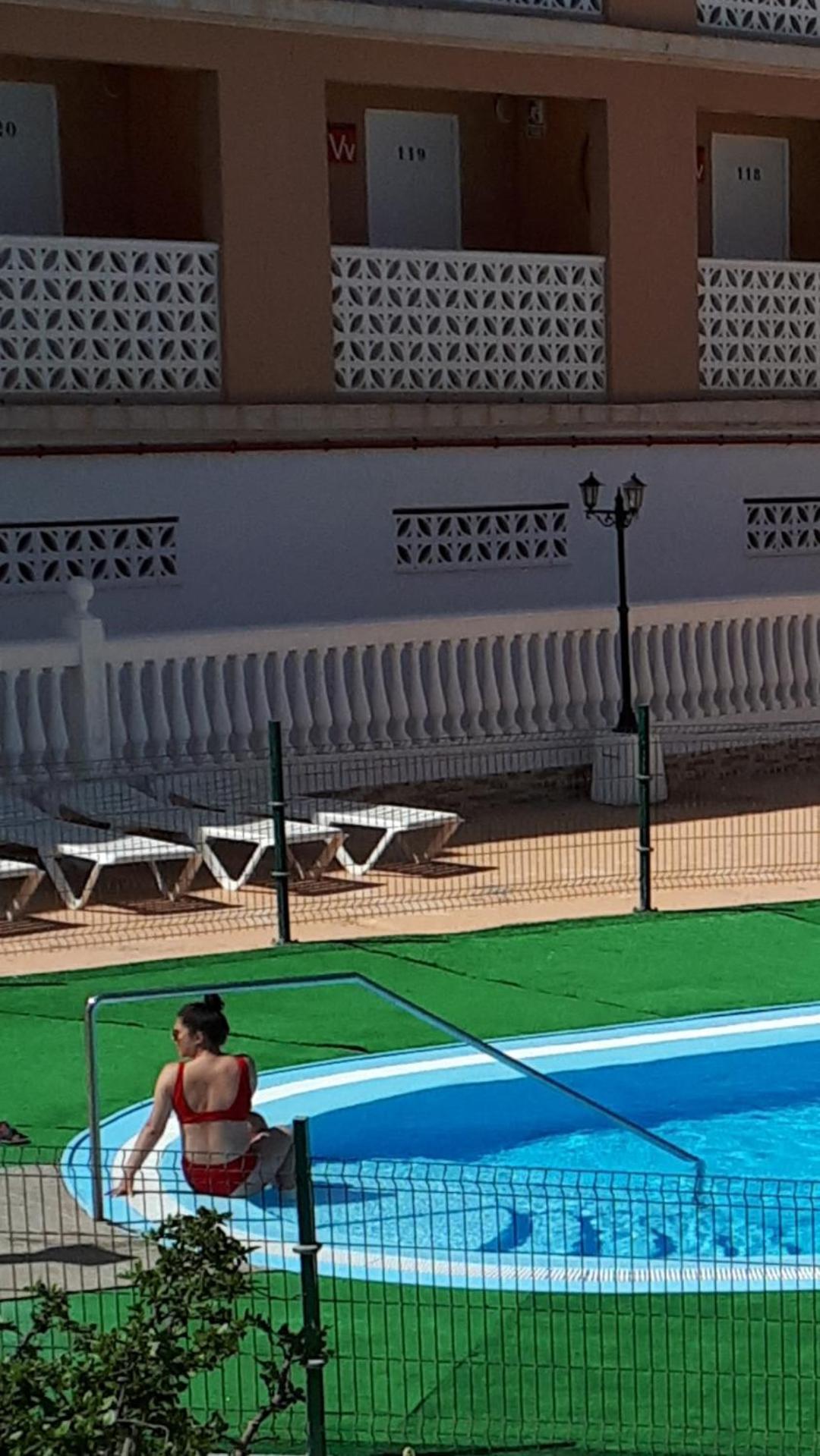 Chill Out Tenerife Sud - Monolocale Con Piscina Riscaldata กอสตา เดล ซิเลนซิโอ ภายนอก รูปภาพ